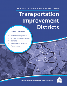 Cover of the Transportation Improvement Districts overview