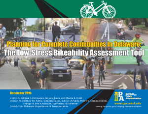 Cover of the Low-Stress Bikeability Assessment Tool