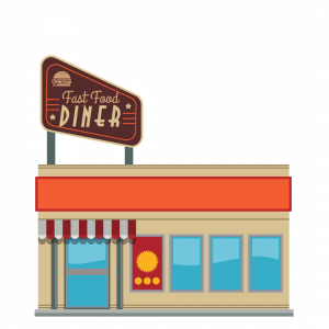 Image of a fast food restaurant.