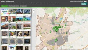 Newark Public Art GIS Story Map