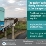 The Goals of Parks & Recreation Closely Align with Active Transportation Infographics